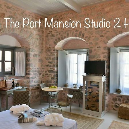 On The Port Mansion Studio 2 Hydra Exteriör bild