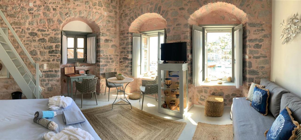 On The Port Mansion Studio 2 Hydra Exteriör bild